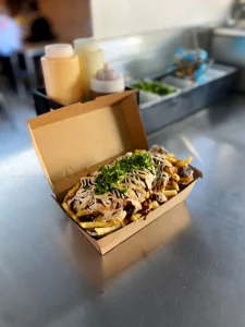 Loaded Jerk Chicken Fries